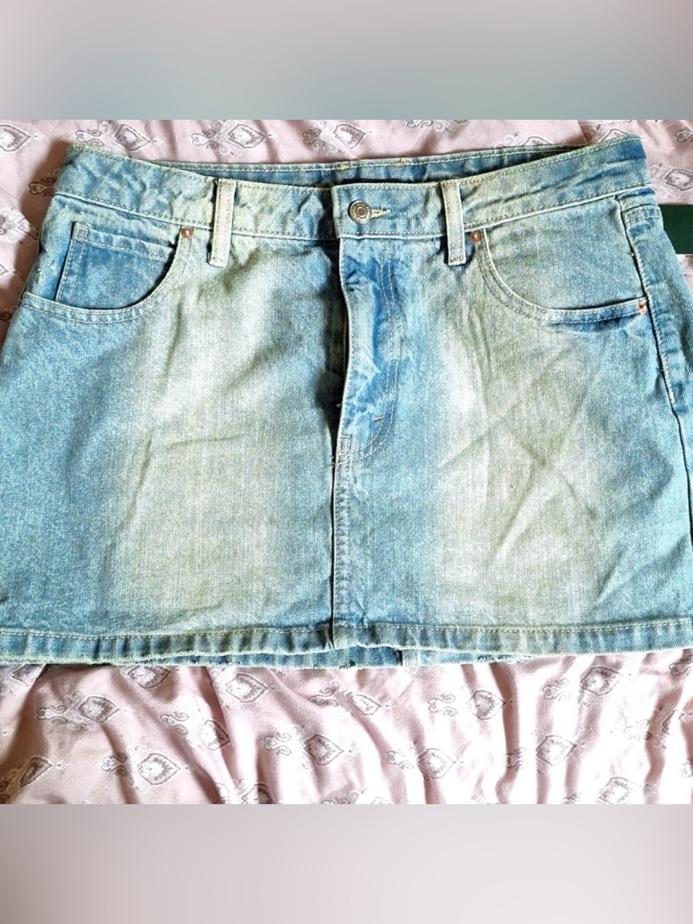 Distressed Mini skirt (10)